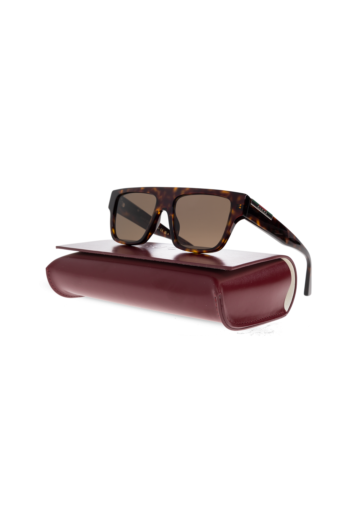 サングラス GUCCI Acetate sunglasses Marrone 519163_J0070_7710_001_100_0000